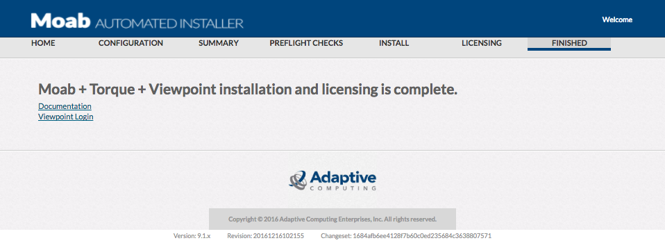 Automated Installer - Finished